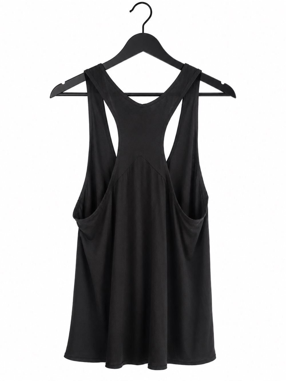 Express Black Rhinestone Racerback Tank Top – Size L - Picture 3 of 3